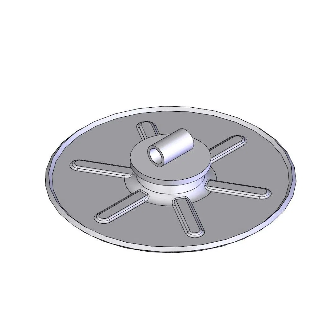 297788 – LIPPERT COMP Trailer Landing Gear Foot, Use With RV Landing Gear Single